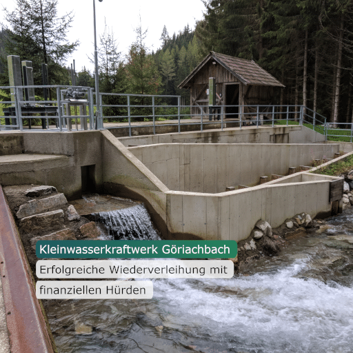 Kleinwasserkraftwerk Göriachbach